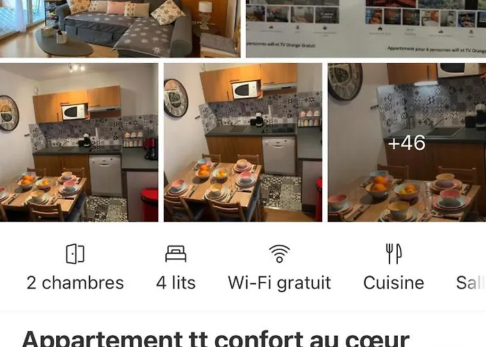 Appartement Tt Confort Au Coeur Des Montagnes Vue Sur Les Montagnes II Wifi